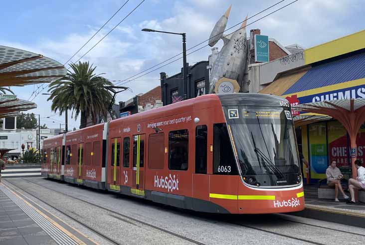 Yarra Trams Bombardier Flexity City 6063 HubSpot
